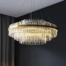 GobekUsa Luxury LED Crystal Chandelier for Home Decor