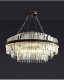 GobekUsa Luxury LED Crystal Chandelier for Home Decor