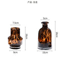 GobekUsa Luxury Leopard Glass Vase for Home Decor
