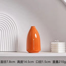 GobekUsa Luxury Modern Ceramic Flower Vase Orange