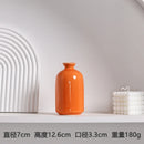 GobekUsa Luxury Modern Ceramic Flower Vase Orange