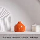 GobekUsa Luxury Modern Ceramic Flower Vase Orange