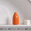 GobekUsa Luxury Modern Ceramic Flower Vase Orange