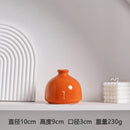 GobekUsa Luxury Modern Ceramic Flower Vase Orange