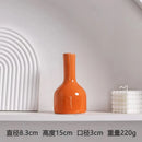 GobekUsa Luxury Modern Ceramic Flower Vase Orange