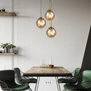 GobekUsa Luxury Nordic LED Chandelier with Glass Shades