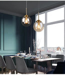 GobekUsa Luxury Nordic LED Chandelier with Glass Shades