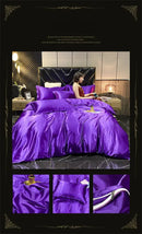 GobekUsa Luxury Silk Bedding Set with Sheets
