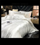 GobekUsa Luxury Silk Bedding Set with Sheets