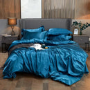 GobekUsa Luxury Solid Color Bedding Set - Twin/Queen/King