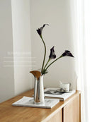 GobekUsa Luxury Stainless Steel Vase for Home Decor