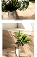 GobekUsa Luxury Stainless Steel Vase for Home Decor by Decorbites