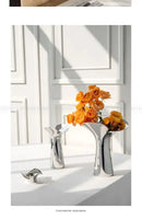 GobekUsa Luxury Stainless Steel Vase for Home Decor by Decorbites