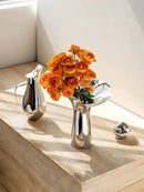 GobekUsa Luxury Stainless Steel Vase for Home Decor by Decorbites