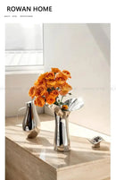 GobekUsa Luxury Stainless Steel Vase for Home Decor by Decorbites