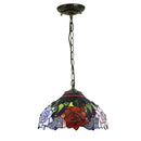 GobekUsa Luxury Tiffany Style Stained Glass Pendant Light by Decorbites