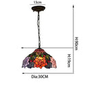 GobekUsa Luxury Tiffany Style Stained Glass Pendant Light by Decorbites