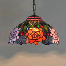 GobekUsa Luxury Tiffany Style Stained Glass Pendant Light by Decorbites