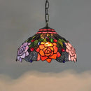 GobekUsa Luxury Tiffany Style Stained Glass Pendant Light by Decorbites