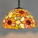 GobekUsa Luxury Tiffany Style Stained Glass Pendant Light by Decorbites
