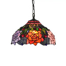 GobekUsa Luxury Tiffany Style Stained Glass Pendant Light by Decorbites