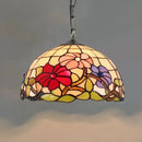 GobekUsa Luxury Tiffany Style Stained Glass Pendant Light by Decorbites