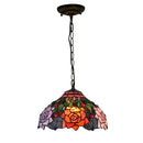 GobekUsa Luxury Tiffany Style Stained Glass Pendant Light by Decorbites