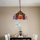 GobekUsa Luxury Tiffany Style Stained Glass Pendant Light by Decorbites