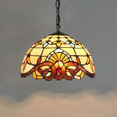 GobekUsa Luxury Tiffany Style Stained Glass Pendant Light by Decorbites