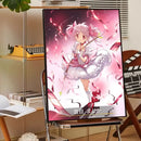 Puella magi madoka magica framed wall art bedroom anime poster set by Decorbites