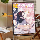 Puella magi madoka magica framed wall art bedroom anime poster set by Decorbites