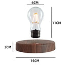 GobekUsa Magnetic Levitation Lamp Creativity Floating Glass LED Bulb Home Office Desk Decoration Birthday Gift Table Novelty Night Light