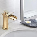 GobekUsa Mai - Single Handle Gold Bathroom Faucet