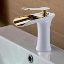 GobekUsa Mai - Single Handle Gold Bathroom Faucet
