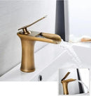 GobekUsa Mai - Single Handle Gold Bathroom Faucet