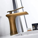 GobekUsa Mai - Single Handle Gold Bathroom Faucet