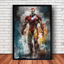 GobekUsa Marvel Canvas Wall Art Print - Superhero Poster