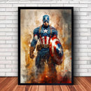 GobekUsa Marvel Canvas Wall Art Print - Superhero Poster