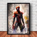 GobekUsa Marvel Canvas Wall Art Print - Superhero Poster