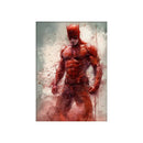 GobekUsa Marvel Canvas Wall Art Print - Superhero Poster