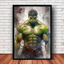 GobekUsa Marvel Canvas Wall Art Print - Superhero Poster