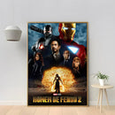 GobekUsa Marvel Iron Man Home Decor Poster Canvas