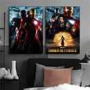 GobekUsa Marvel Iron Man Home Decor Poster Canvas