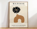 Matisse floral art pink seaweed framed poster bedroom wall decor by Decorbites