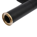 GobekUsa Matte Black & Gold Bathroom Faucet, Dual Water Modes