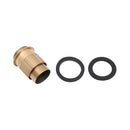 GobekUsa Matte Black & Gold Bathroom Faucet, Dual Water Modes