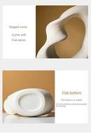 GobekUsa Matte Ceramic Vase Set 2 Modern Home Decor