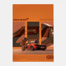 GobekUsa Mclaren P1 GTR Luxury Poster for Home Decor