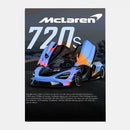 GobekUsa Mclaren P1 GTR Luxury Poster for Home Decor