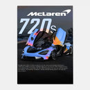 GobekUsa Mclaren P1 GTR Luxury Poster for Home Decor